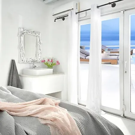 Spectacular Sunset Pool By Calypso Sunset Villa Mykonos Town